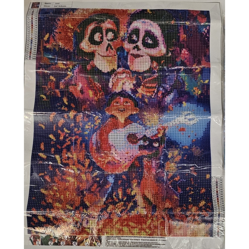 New Lot Of 10 Disney Coco Themed Diamond Art Miguel Imelda Hector Resellers
